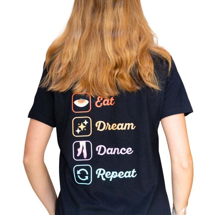 T-Shirt Eat Dream Dance Repeat