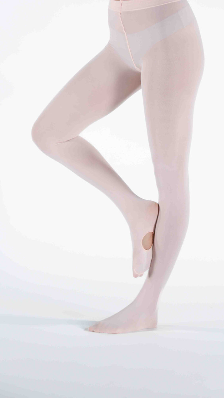 Collant Convertibile con Foro Plantare Dancehosiery