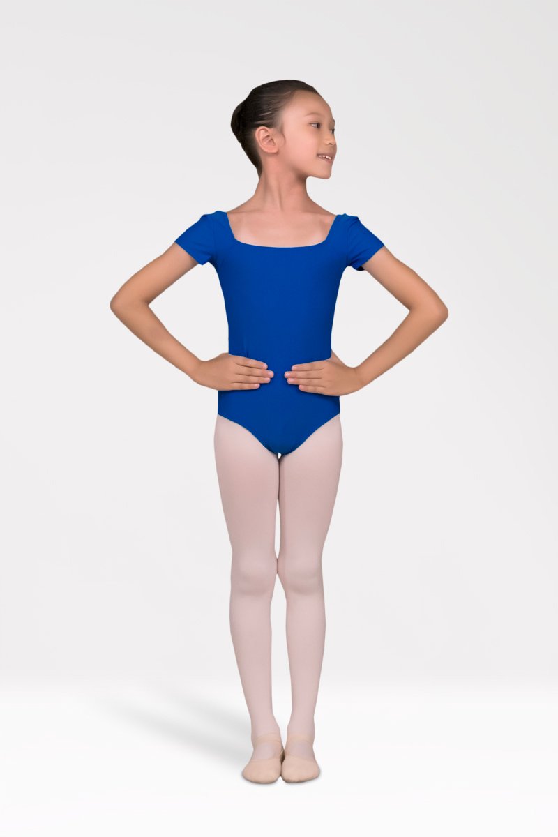 Body per Danza con Scollo Quadrato per Bambina Harmony