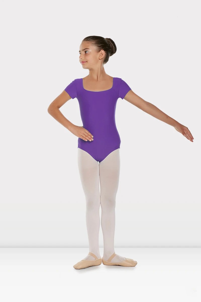 Body per Danza con Scollo Quadrato per Bambina Harmony