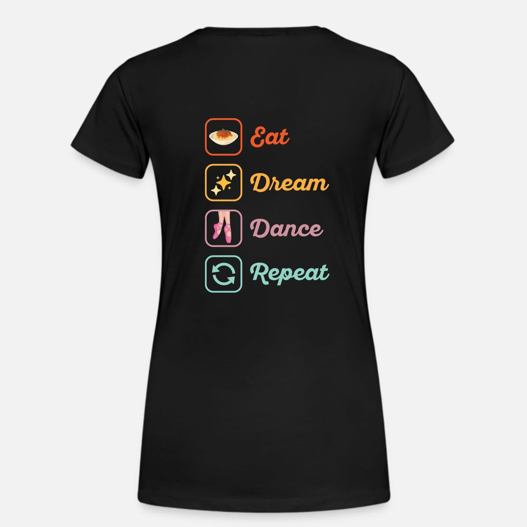 T-Shirt Eat Dream Dance Repeat