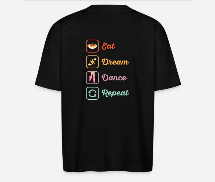 T-Shirt Eat Dream Dance Repeat