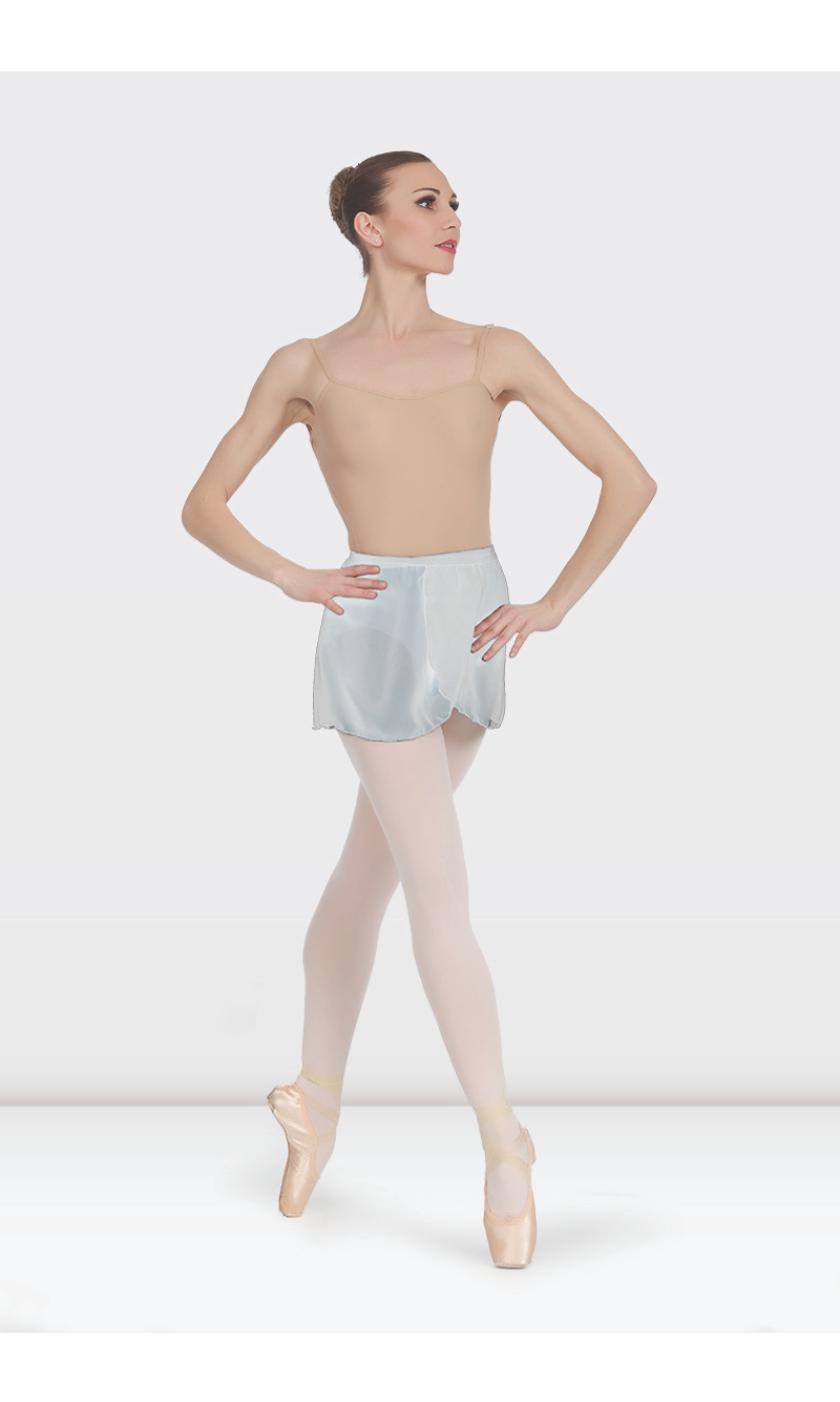 Gonna per Danza Corta a Portafoglio in Voile Harmony