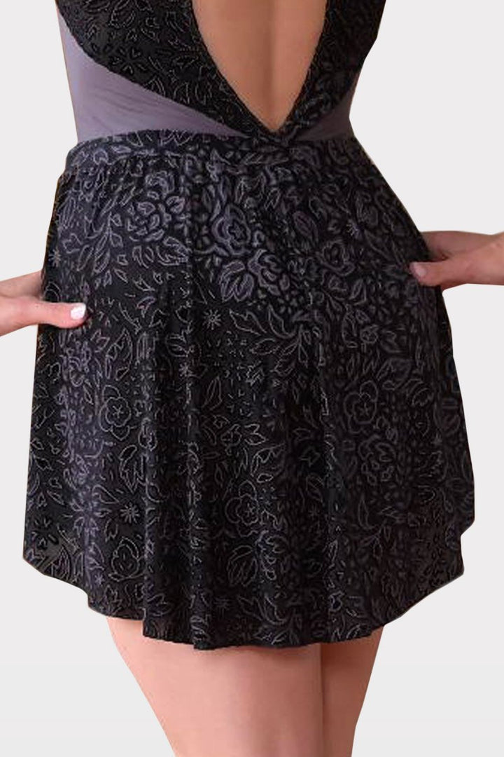 Gonna per Danza in Rete Floccata Fiorata per Donna
